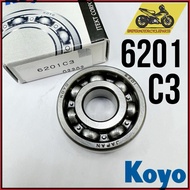 KOYO C3 BEARING 6201 100% ORIGINAL KOYO MADE IN JAPAN