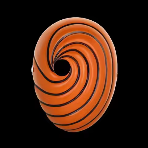 Brdwn Japan Anime Tekenfilms Unisex Tobi Obito Akatsuki Ninja Madara Maskerade Cosplay Full Face Har