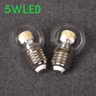 5W Bulb E27 Large Screw Energy-Saving LED Bulb Transparent G45 Small Bulb 9GFV