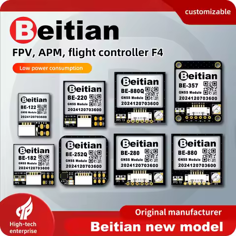 Beitian GNSS Module Ublox M10 TTL with Compass QMC5883 BDS GPS GALILEO UAV Flight Control BE-180