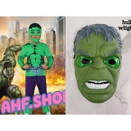 Incredible hulk kids costume,fit 6month to 8 yrs old