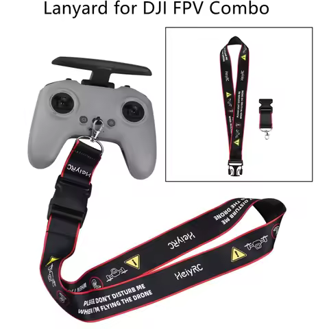 Lanyard Strap for FPV Remote Controller 2 Neck Lanyard Safety Sling for DJI FPV Combo/Avata Remote C