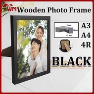 A4/A3 wooden frame photo frame Picture frame Painting frame Nordic Minimalist transparent wooden fra