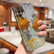 Hontinga All-inclusive Film Casing For OPPO Reno8 T Reno 8T Reno7 Z Reno 7Z Reno 8Z 5G 4F 5F 4G Case Korean film Phone Case The Starry Night Back Casing Hard Cases Shockproof Shell Full Cover Casing For Girls