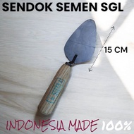 SENDOK SEMEN SGL LOKAL GAGANG KAYU WALL TREATMENT PERKAKAS MURAH