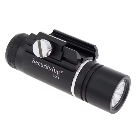 GX1 Mini Gun Light Laser Combo Tactical Flashlights 320LM LED Weapon Lights Picatinny Flashlight for