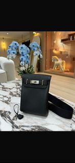 Hermes hac a dos noir togo phw W 黑銀