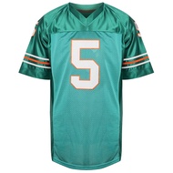 #5 Ray Finkle Ace Ventura Pet Detective Jim Carrey Movie Football Jersey Green