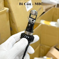 Đèn led bi cầu M8C chân m5 Bma 35W cos trắng pha trắng