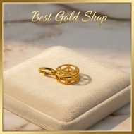 22k / 916 Gold Ancient Coin Pendant