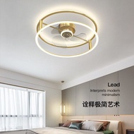 ST-🚢Direct Ceiling Fan Bedroom Dining Room Ceiling Fans Low Floor Mute Variable Frequency Simple Living Room Fan HT1P