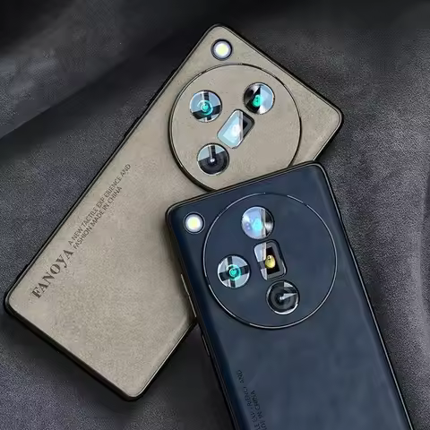 For Oppo Find X7 Ultra Case Matte Leather Back Cover For Find X6 Pro X 7 X7Ultra 5G Silicone Protect