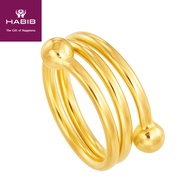 HABIB 916/22K Yellow Gold Ring KHR0190122(A)