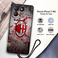 Latest Tecno Pova 7 4G Softcase 2025 Inter M1l4n Image | Tecno Pova 7 Full Cover Fashion case Cool u
