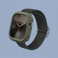 Apple Watch 10/11 邊框保護殼-海藻綠