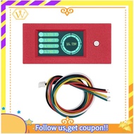 【W】4S Battery Voltage Tester with Case 4S TFT Volt Collection Display Precise Voltage Measurement
