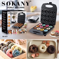 12/16 Holes Mini Donut Maker Waffle Maker Pancake Maker Cake Maker Double-sided Heating Maker