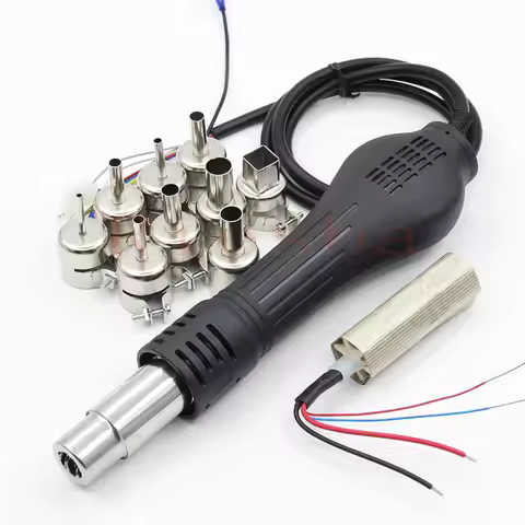 SAIKE YIHUA Hot air gun nozzle Air gun handle Heating element for SAIKE YI HUA machine 852D+ 898D 90
