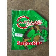 SPOCKET RXZ BELAKANG GOLD 34T WANAL SPOCKET EMAS 34T