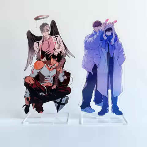 Mignon Keychain Acrylic Stand BL Yaoi Manhwa Key Chain Anime Collectible Gift