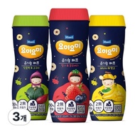 Maeil Yomi Yomi Organic Puffs Mixed Set – 3 Packs (42g × 3)/korean,baby snack