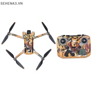 SEHVN Cho DJI Mini 3 Pro PVC Sticker Drone Cơ Thể Điều Khiển Từ Xa Da Dán Phim RC-N1 DJI RC