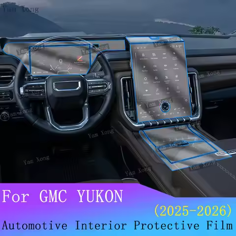 For GMC YUKON 2025 2026 Car Panel Film Dashboard Sticker Interior Anti-Scratch Film Cover Panel Navi