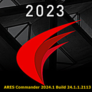 ARES Commander 2024.1 Build 24.1.1.2113 โปรแกรมแก้ไขไฟล์ CAD