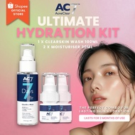 [Acne Clear 7 Days] Bundles of AC7D Moisturiser 30ml + ClearSkin Wash 100ml - For Acne Skin