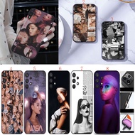 Samsung A12 A22 A32 A52 4G A32 A42 A52 5G Ariana Grande AG Soft black phone case
