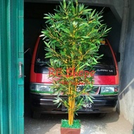 Pohon Bambu Plastik Bunga Hias Terbatas