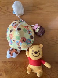 Winnie the Pooh BB 車掛飾吊飾玩具