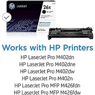 Original HP 26X (CF226X) High Capacity Black Toner Cartridge