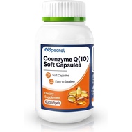 CoQ10 Softgels – Coenzyme Q10 Supplement 40mg, Supports Cellular Energy Production & Healthy Nutrien