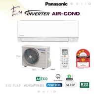 [SABAH ONLY] Panasonic Eco Inverter AirCond 1.0/1.5Hp R32