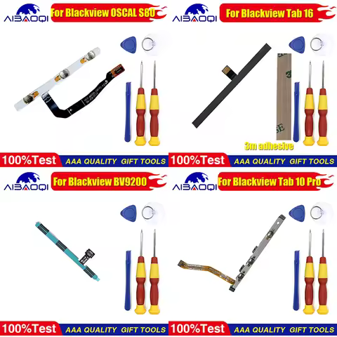 Power on/Off + Volume FPC Key For Blackview Active 8 Pro BV9200 oscal S80 Tab 10 Pro Tab 11 WIFI Tab