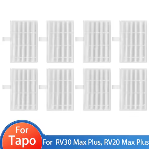HEPA Filter for Tapo RV30 Max Plus / RV20 Max Plus / RV30 Max / RV20 Max Robot Vacuum Cleaner Replac