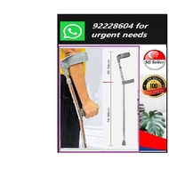 Elbow Crutches Adjustable High Quality Aluminum Alloy Crutches Walking Stick Injury Crutches (1pc)