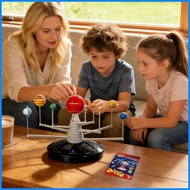 Planet Toys STEM Educational Toys With LED Projector Space Themed Planet Model for Kids Boys Girls C