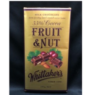 Whittaker’s Fruit & Nut 250g