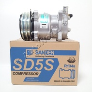 Universal Sanden 508 Car Air Cond Compressor (Original Sanden)