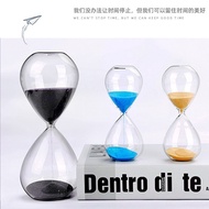Japan Half Hour Time Hourglass Timer 5/30/60 Minutes Creative Unique Glass Hourglass Ornaments Impor