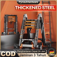 Telescopic Ladder Foldable Aluminum Heavy Duty Tangga Lipat Multipurpose Portable Foldable Extendabl