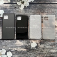 Sharp Aquos Sense 4/ Sense 5G/ Sense 4 Lite/ Sense4 Basic/ Sense 6 (SH-52B) case, black plastic and 