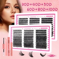 300 naturally fluffy eyelashes makeup 5D false eyelashes 30/40/50/60/80/100D eyelash extension