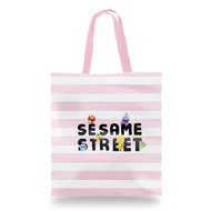 SST5-PP Woven Sack Bag: Sesame Street SST-F PP Tote Bag (SST5F-PPWB-WPK35) W35xH40xS15 cm.