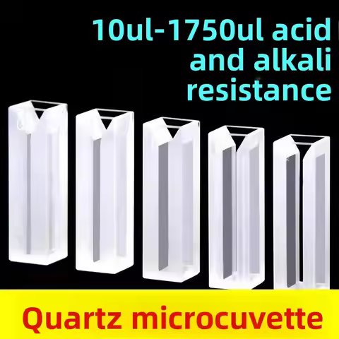 Quartz Micro Cuvette 10 20 50 100 200 350 700ul 1.05 1.4 1.75ml