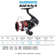 Shimano Sienna Senalua Line Rock Fishing Long Throw รอกตกปลาในทะเลชั้นต้น Bikez4-Cb