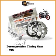 ORIGINAL YAMAHA Y16 Y16ZR CAM GEAR TIMING GEAR 38T DECOMPRESSER ASSY  B3M-E2280-00