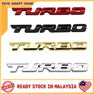 car emblem TURBO logo metal quality Ativa, preve, turbo